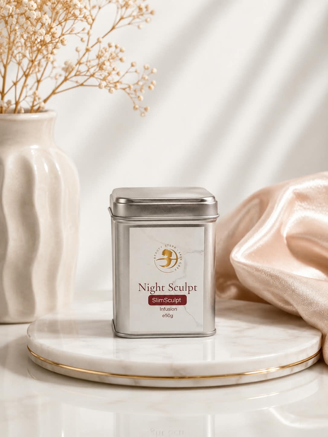 Night Sculpt Infusion, Infusão herbal, 50 g, linha Slim Sculpt Beauty Sterk Skin Care