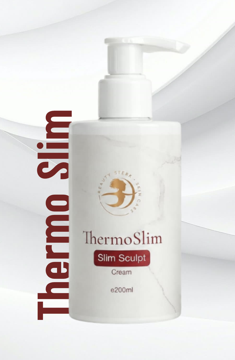 ThermoSlim, Creme, bomba doseadora, 200 ml, linha Slim Sculpt Beauty Sterk Skin Care